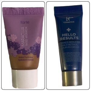 Tarte Maracuja Tinted Hydrator Medium Neutral & IT Cosmetics Hello Results